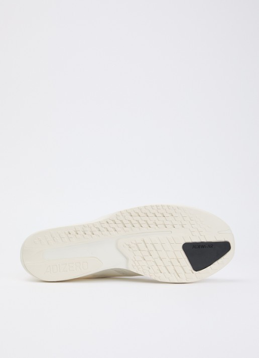 Y-3  Adizero RC6 sneaker van mesh met logo - detail 3 gebroken wit