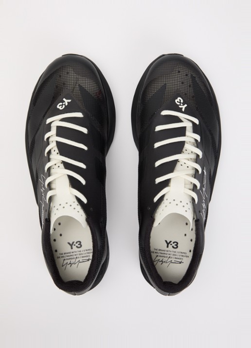Y-3 Adizero RC6 sneaker van mesh - detail 3 zwart