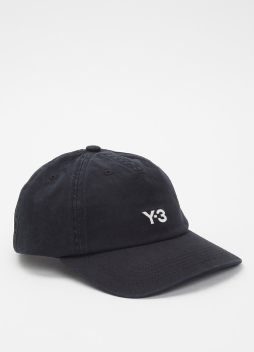 Y-3 Dad pet met logoborduring - voorkant 2 zwart
