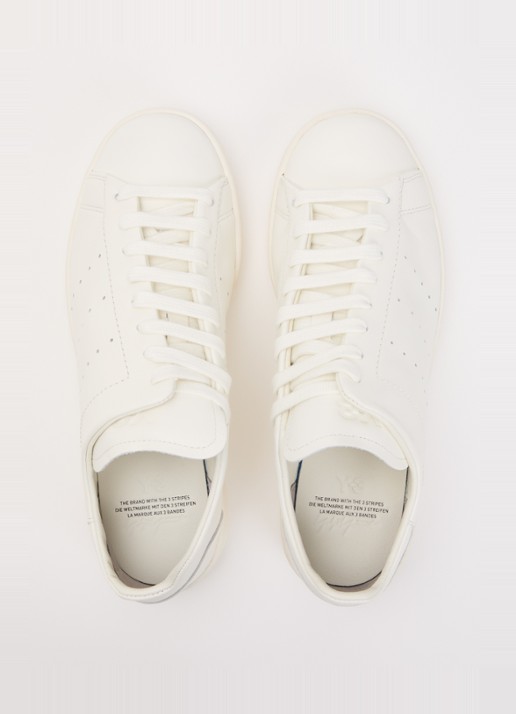 Y-3 Diagonal Stan Smith sneaker van leer - detail 2 wit