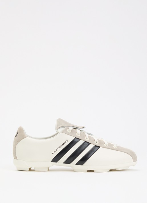 Y-3 Field sneaker van leer met details van suède