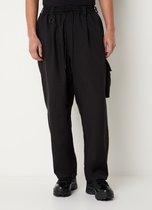 Y-3 Loose fit cargobroek met steekzakken