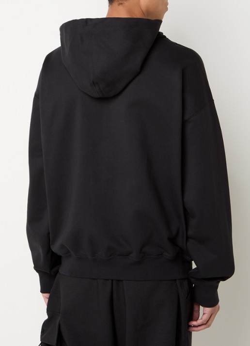 Y-3 Sweatvest met logoprint - achterkant zwart