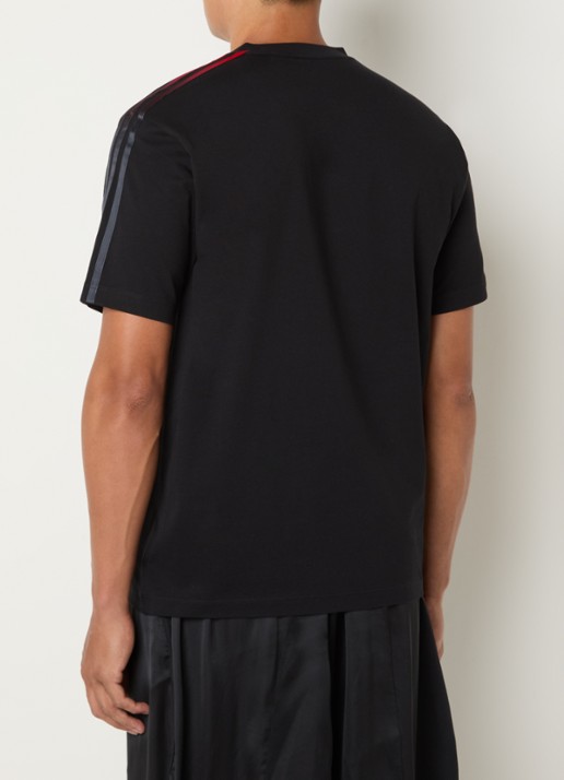 Y-3 T-shirt met logo - achterkant 2 zwart