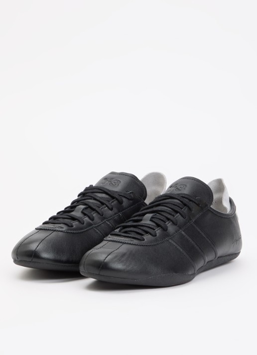 Y-3 Tokyo sneaker van leer - detail 2 wit