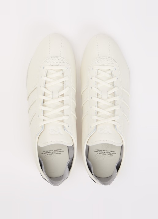 Y-3 Tokyo sneaker van leer - detail 3 khaki