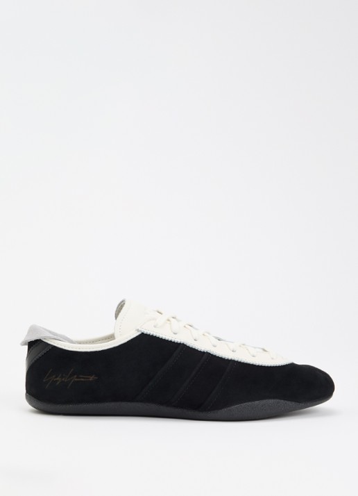 Y-3 Tokyo sneaker van suède met details van leer