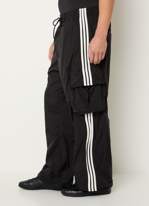 Y-3 Wide fit cargobroek met steekzakken - detail 5 zwart