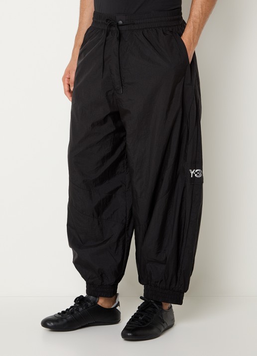 Y-3 Wide fit joggingbroek met logo en steekzakken
