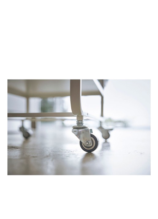 Yamazaki 3-Tiered Tower opbergtrolley  - detail 5 wit
