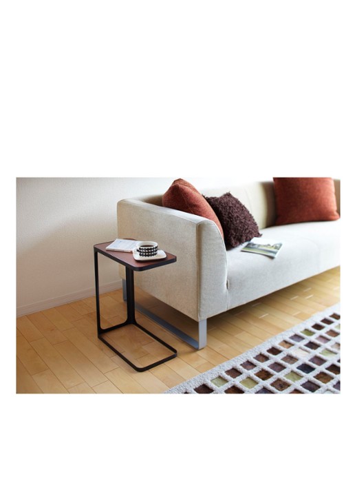 Yamazaki Frame Side Table bijzettafel 24 x 45 x 52 cm - detail 4 bruin