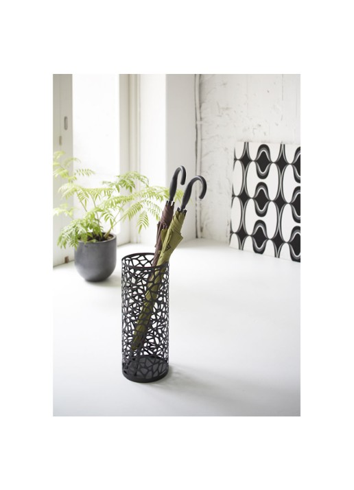Yamazaki Nest paraplu standaard - voorkant 3 zwart