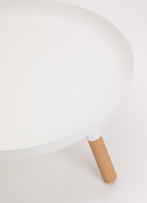 Yamazaki Plain dienblad 32 cm - voorkant 2 wit