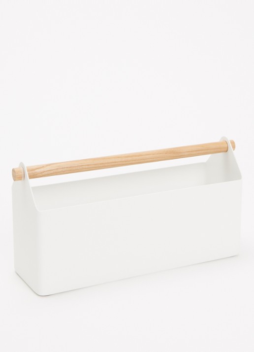 Yamazaki Tosca bureau organizer 27 cm - voorkant 3 wit