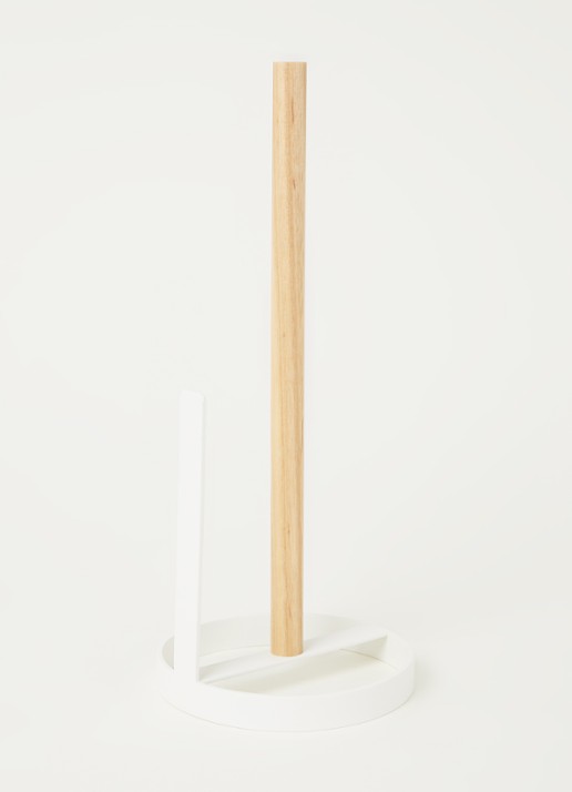 Yamazaki Tosca keukenrolhouder  - voorkant 2 wit