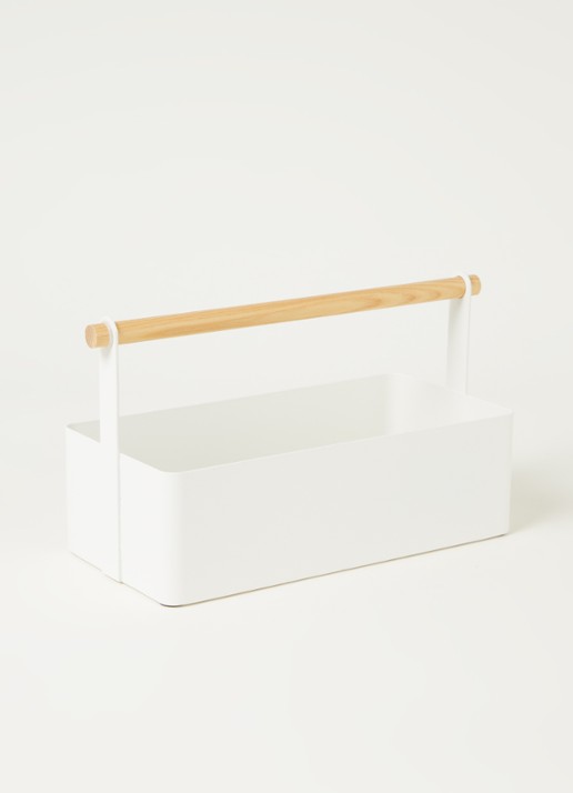 Yamazaki Tosca opbergdoos 30 cm - voorkant 3 wit