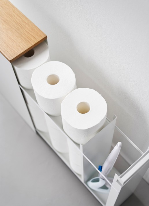 Yamazaki Tower badkamer organizer 14 x 56 x 55 cm - detail 4 wit