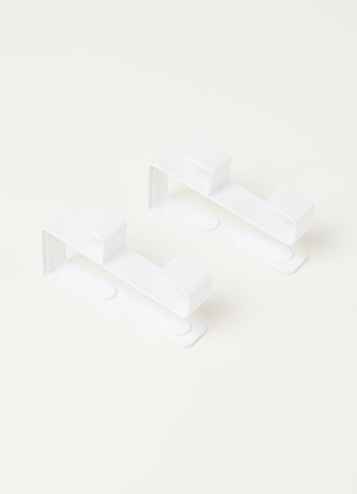 Yamazaki Tower keukenhaak set van 2 - voorkant 2 wit