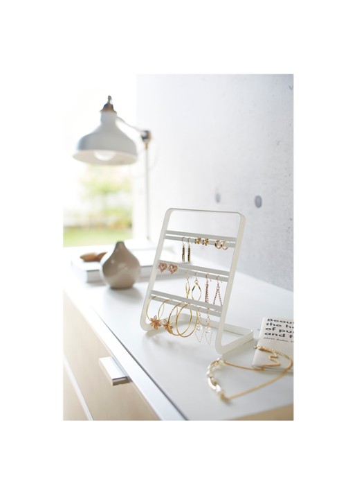Yamazaki Tower oorbellenhouder 19,7 cm - voorkant 5 wit