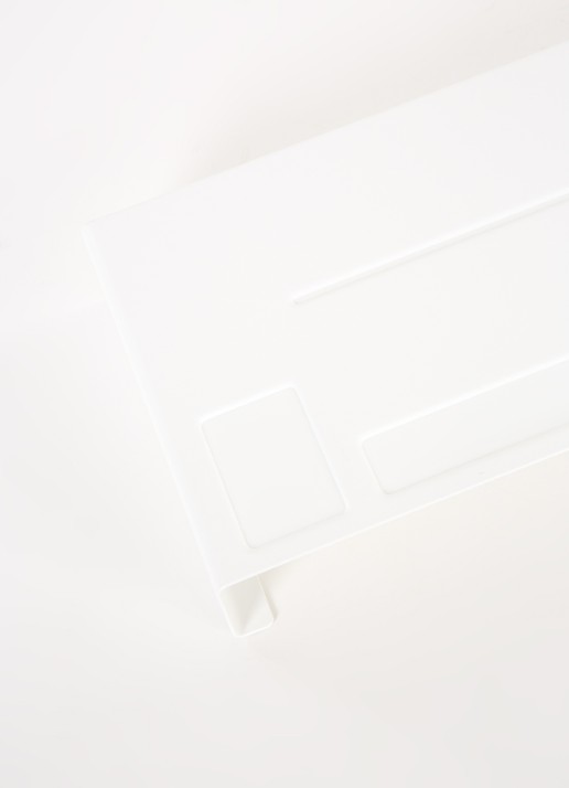 Yamazaki Tower pc monitorstandaard 59 x 24 x 8 cm - detail 3 wit