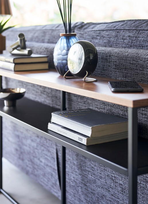 Yamazaki Tower wandtafel 126 x 65 cm - detail 4 zwart