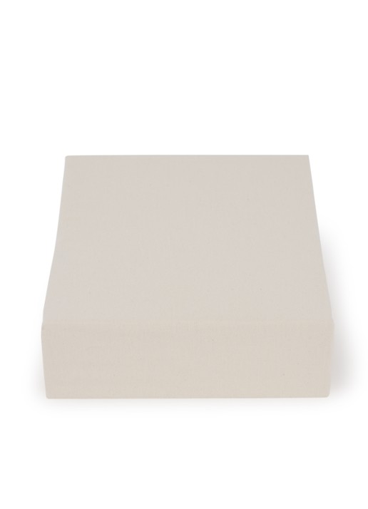 Yumeko Hoeslaken van  katoen, hoekhoogte 30 cm - detail 4 beige