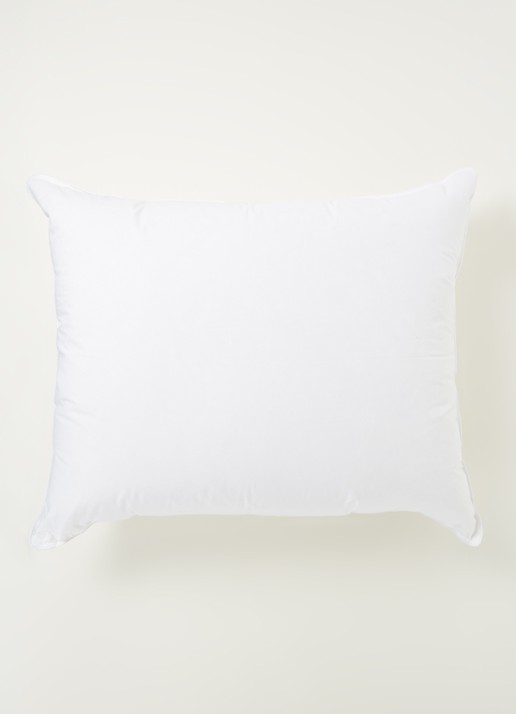 Yumeko Medium hoofdkussen met donsvulling 60 x 70 cm - voorkant 3 wit