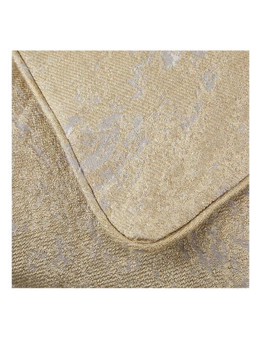 Yves Delorme Allure bedsprei 80 x 220 cm - detail creme