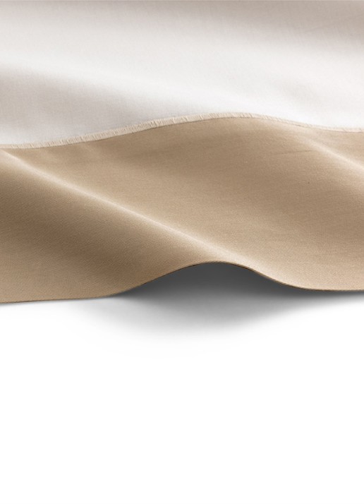 Yves Delorme Apollon laken 120TC - detail beige