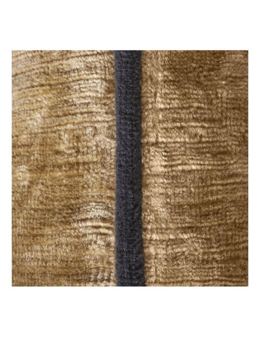 Yves Delorme BOROMEE  Paon        Cushion c - detail 6 bruin