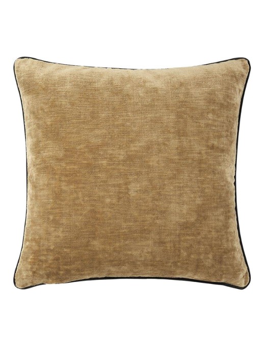 Yves Delorme BOROMEE  Paon        Cushion c - voorkant 3 bruin