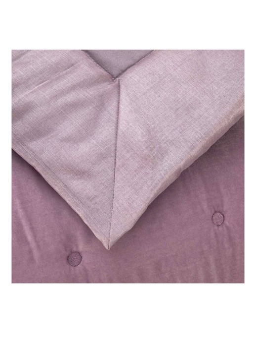 Yves Delorme Cocon bedsprei 260 x 240 cm - voorkant 2 lila