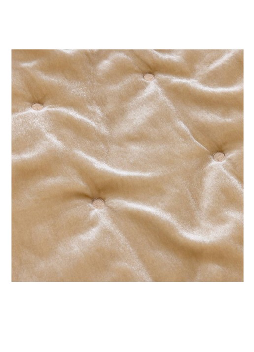 Yves Delorme Cocon bedsprei 260 x 240 cm - voorkant 3 beige