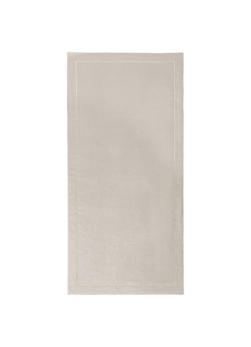 Yves Delorme Croisiere strandlaken  - 480 gr/m2 - 92 x 200 cm - voorkant 6 lichtbruin