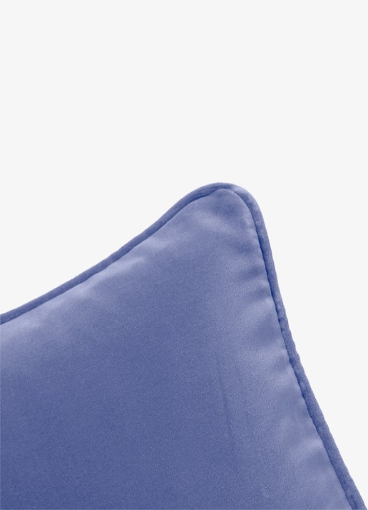 Yves Delorme Divan sierkussenhoes van fluweel - voorkant 2 lavendel