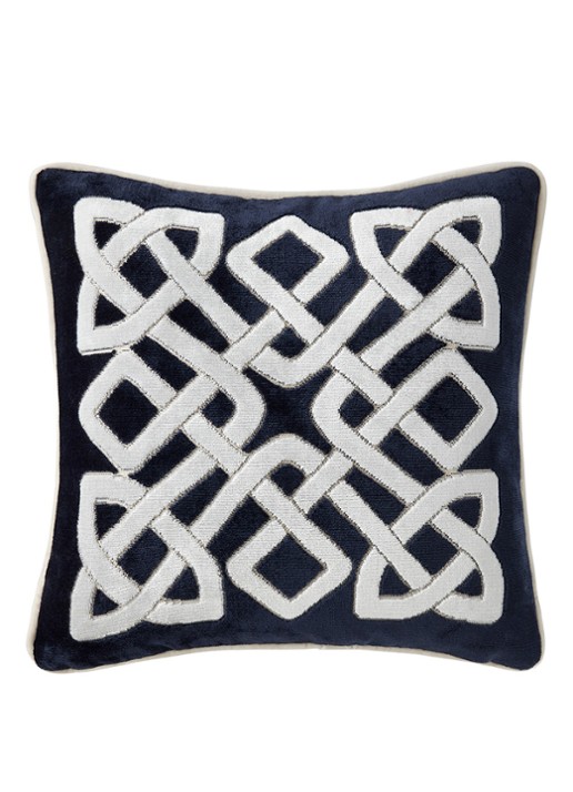 Yves Delorme Entrelac sierkussenhoes 45 x 45 cm