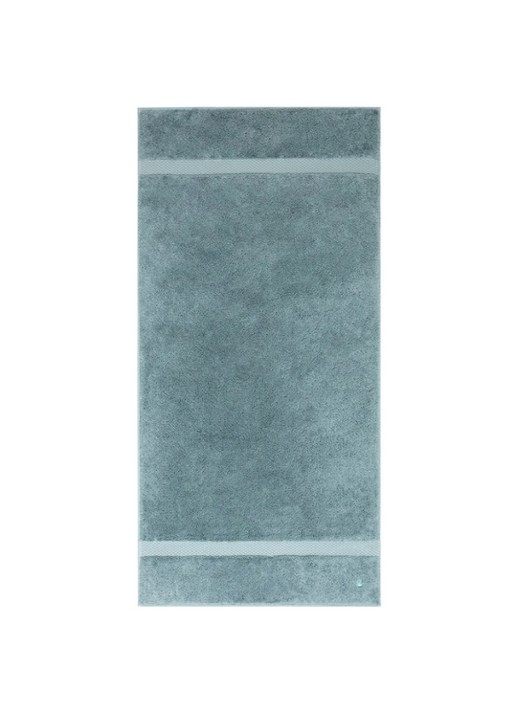 Yves Delorme Etoile badhanddoek - 700g/m2 - 70 x 140 cm - voorkant 3 turquoise