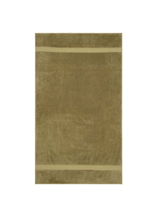 Yves Delorme Etoile badhanddoek - 700g/m2 - 70 x 140 cm - voorkant brons
