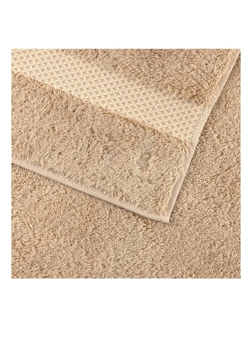 Yves Delorme Etoile badhanddoek - 700g/m2 - 70 x 140 cm - achterkant 5 beige