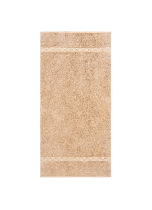 Yves Delorme Etoile badhanddoek - 700g/m2 - 70 x 140 cm - voorkant 3 beige