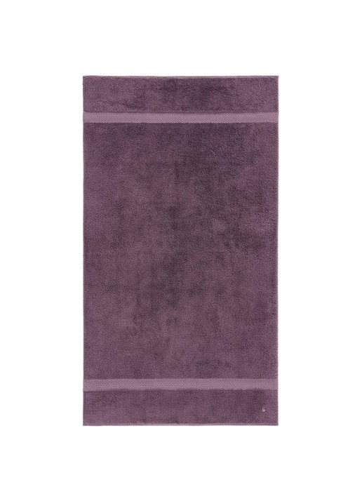 Yves Delorme Etoile badlaken - 700 gr/m2 - 92 x 160 cm - voorkant 2 paars
