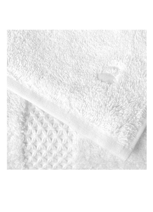 Yves Delorme Etoile badserie 700 gr/m2 - detail 5 wit