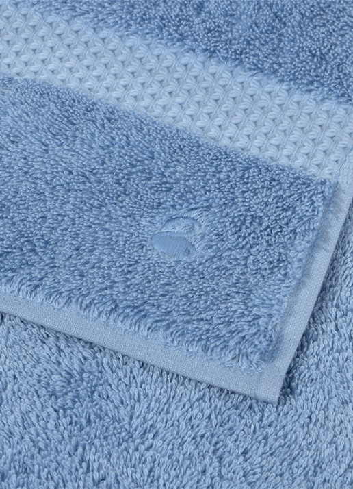 Yves Delorme Etoile badserie 700 gr/m2 - achterkant 3 blauw