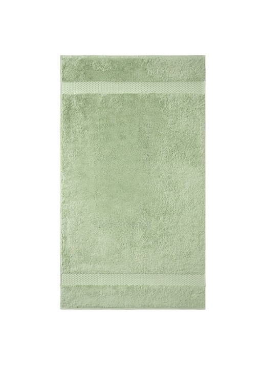 Yves Delorme Etoile badserie 700 gr/m2 - voorkant 2 lindegroen