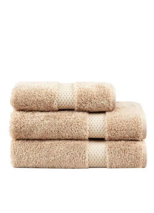 Yves Delorme Etoile gastendoek - 700 g/m² - 33 x 33 cm - detail 4 beige
