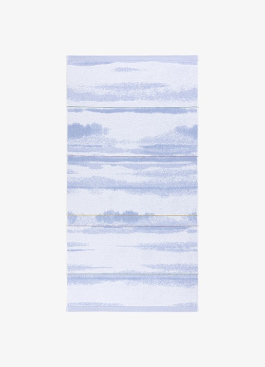 Yves Delorme Horizons badhanddoek van  katoen - 470 gr/m2 - 70  x 140 cm