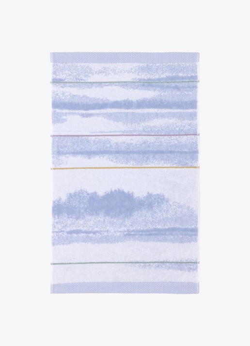 Yves Delorme Horizons gastendoek van  katoen - 470 gr/m2 - 42 x 70 cm