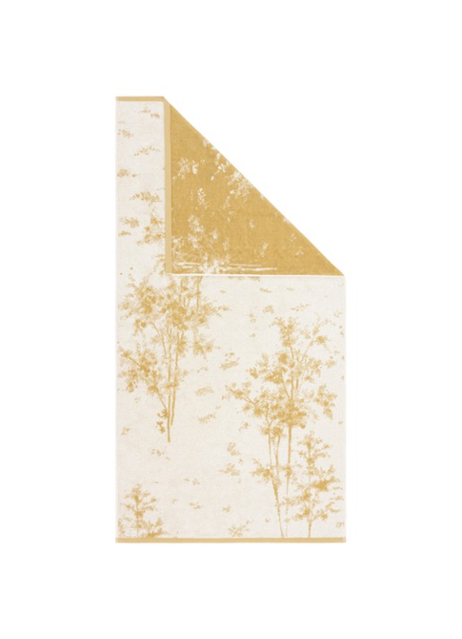 Yves Delorme Legende badlaken 70 x 140 cm - voorkant 3 okergeel