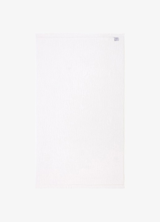 Yves Delorme Luciole badhanddoek - 530 gr/m2 - 90 x 150 cm - voorkant 2 wit