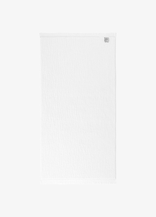 Yves Delorme Luciole badlaken - 530 gr/m2 - 70 x 140 cm - voorkant 5 wit